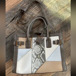 Nine West leather tote bag